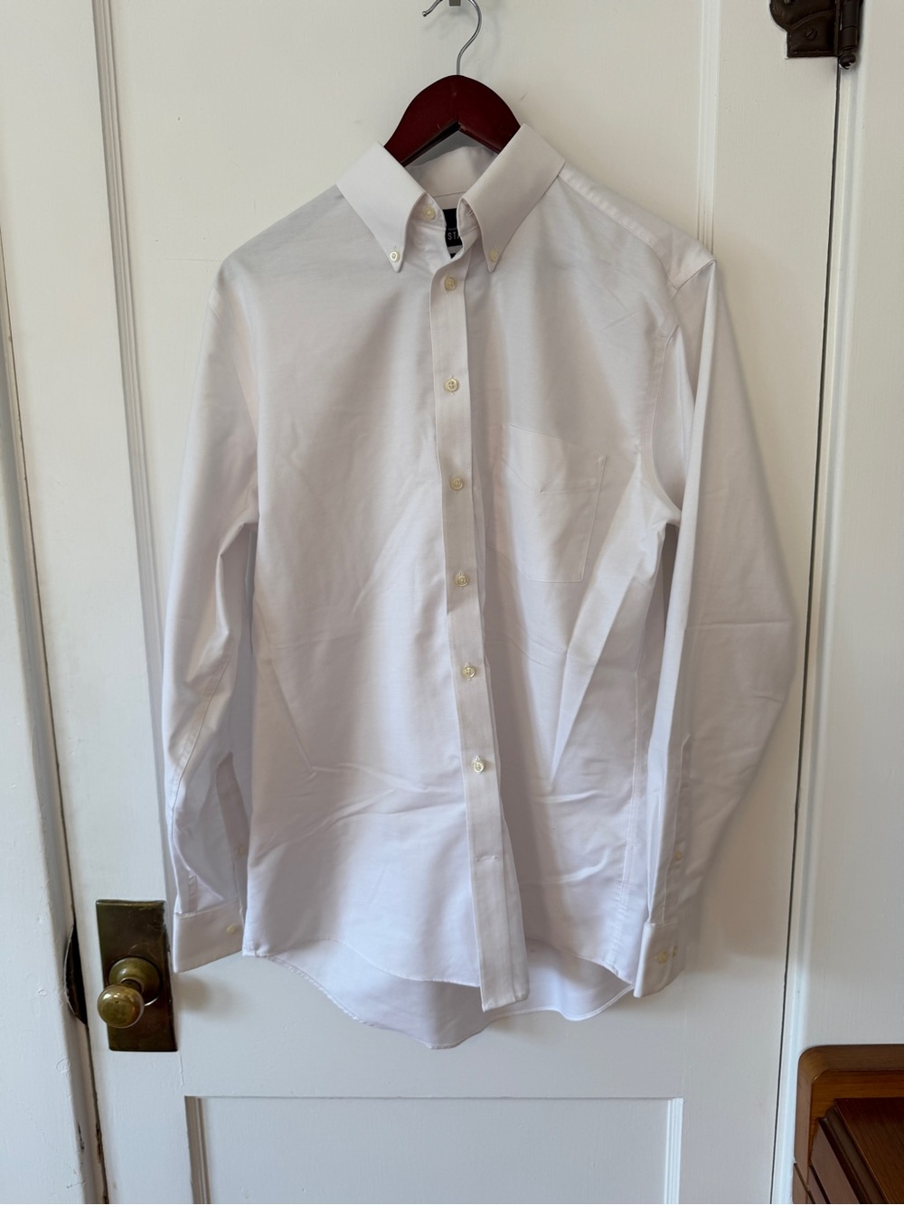 Stafford Wrinkle Free Shirt 15.5 34/35 White Business Quiet Luxury Preppy